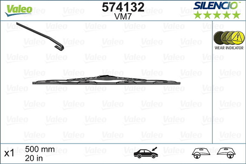 VALEO - 574132-VAL - Wiper Blade