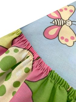 Простынь на резинке поплин Сказка "Мадагаскар" 120x200 см