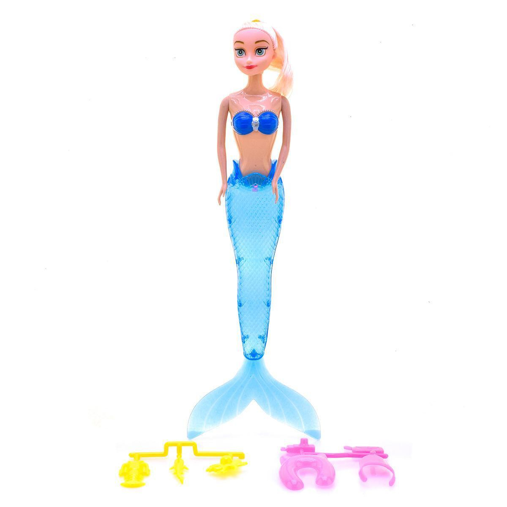 Кукла тип Модница Русалка с аксесс. 34см, пакет 9588-45