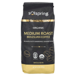 Dr. Mercola, Solspring®, Biodynamic®, органический бразильский кофе, цельные зерна, средняя обжарка, 340 г (12 унций)