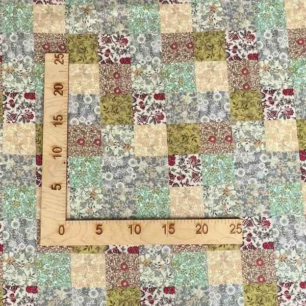 ИМИТАЦИЯ ПЭЧВОРКА, СТАРИННОЕ ПОКРЫВАЛО - 100% ХЛОПОК 4