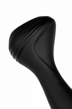 Черная надувная анальная вибровтулка Phoenix - 13,5 см. (Цвет: черный)