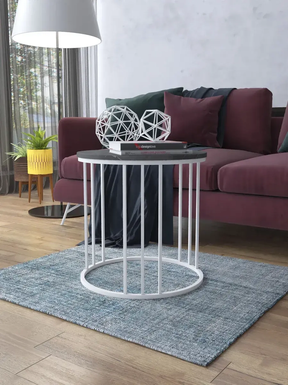 Журнальный стол Трио малый - БСЧ - МДФ в ПВХ