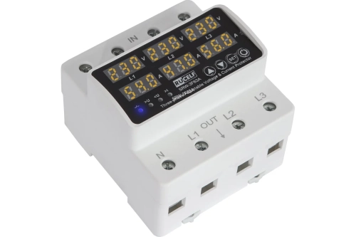 Реле напряжения трехфазное RUCELF SRW-3F63A