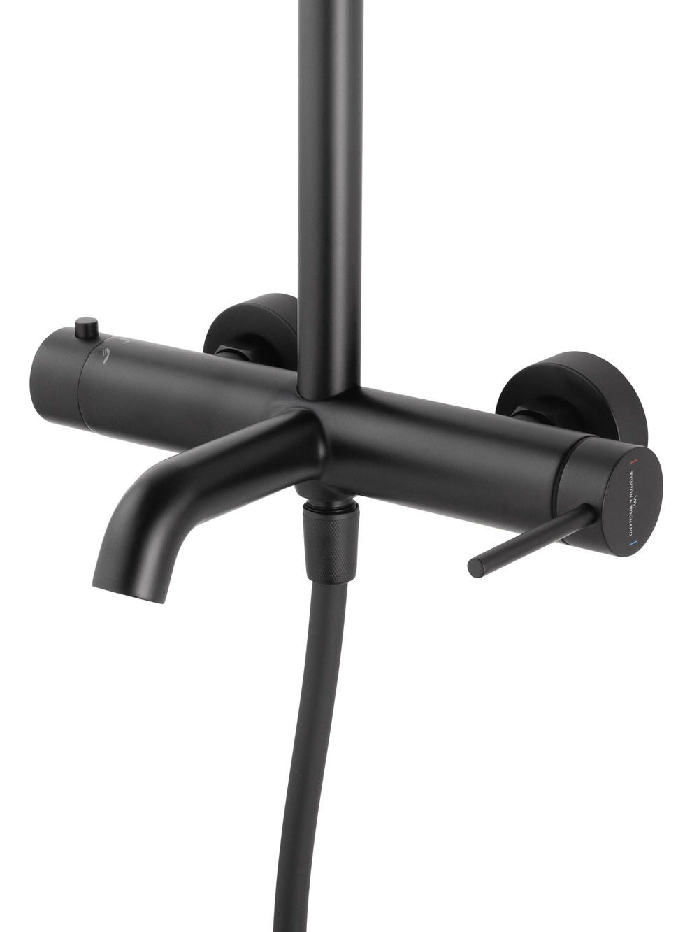 Душевая система WONZON & WOGHAND STICK, Черный матовый (WW-88739017-MB)