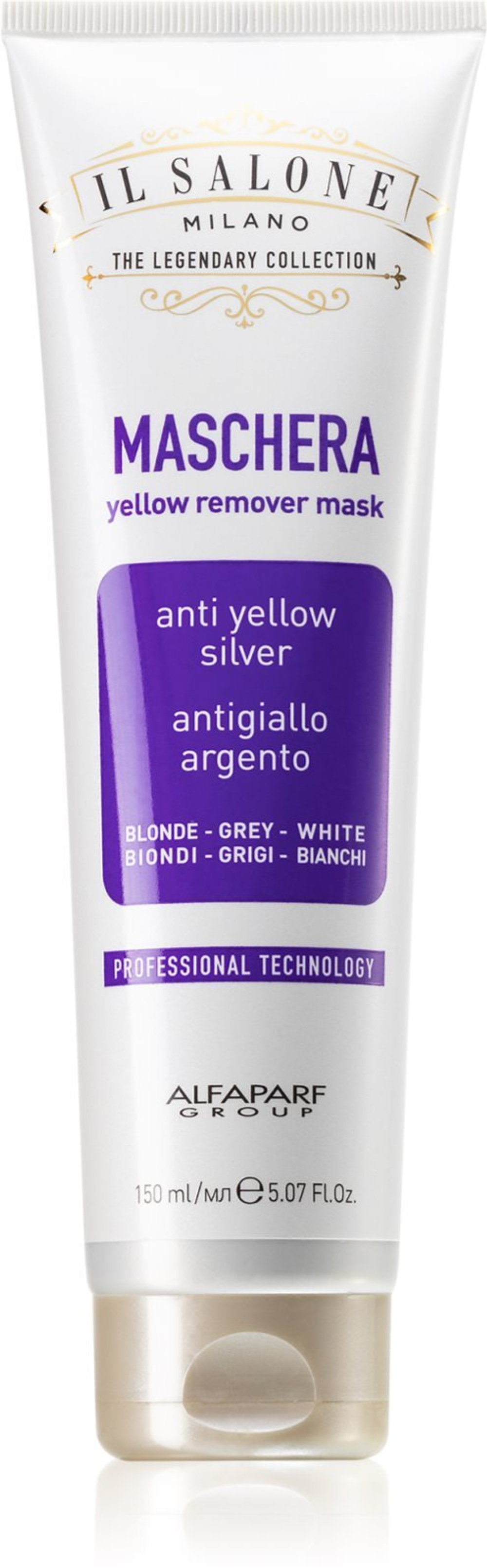 Alfaparf Milano Il Salone Anti-yellow - маска, нейтрализующая желтоватые оттенки /   150  ml  / GTIN 8022297095301