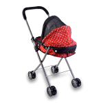 Коляска для куклы лежачая, пакет S868-4