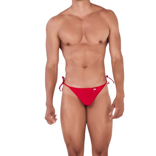 Мужские трусы стринги красные Pikante KHAN THONG 033305