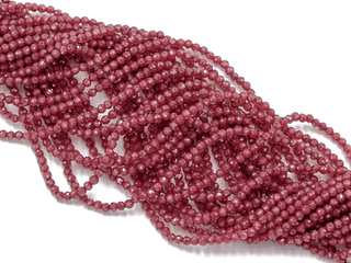 Фианиты 2мм, огранка (нить бусин)