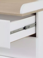 Комод "Ричард" 4 ящ. (арт.72) МДФ 800/4 (дуб/белый)