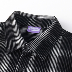 Рубашка Ymkashix Velvet Button Tartan