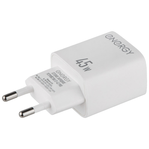 Сетевое зарядное устройство Energy ET-42 PRO, белый