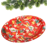 Поднос пластиковый «Новогоднее подарки» 34*26см