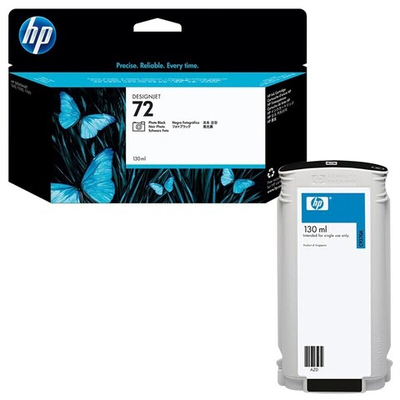 Картридж HP 72 (C9370A) для DesignJet T1100/T1120/T1200/T1300/T2300 черный фото (130 мл)