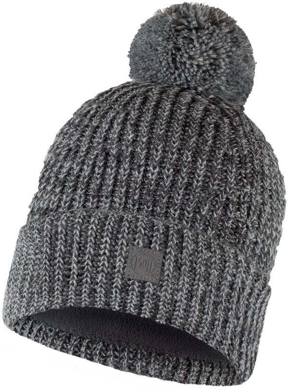 Шапка вязаная с флисом Buff Hat Knitted Polar Vaed Grey Heather Фото 1