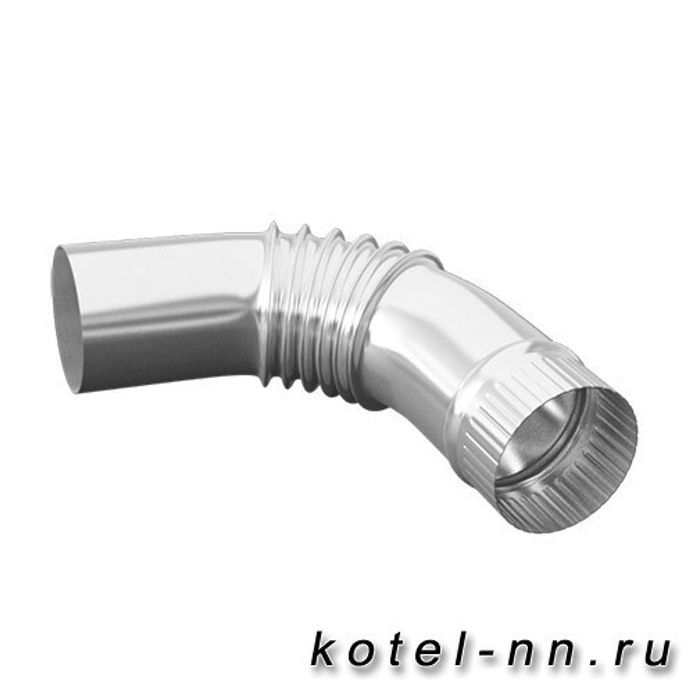 Колено поворотное водосток металл цинк  ф 90мм