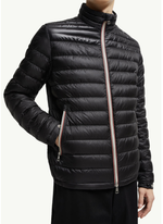 Пуховик Moncler Daniel короткий чёрный — оригинал из Италии