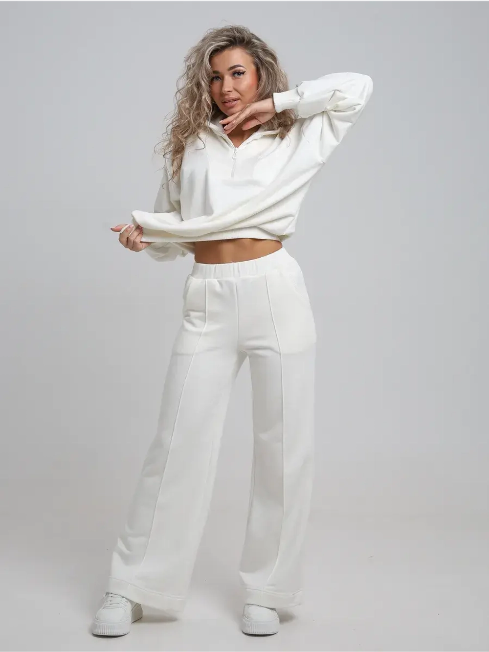 Спортивный костюм утепленный без начеса с брюками