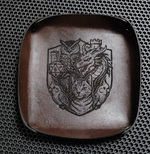 Кожаный дайстрей, миска для кубов.