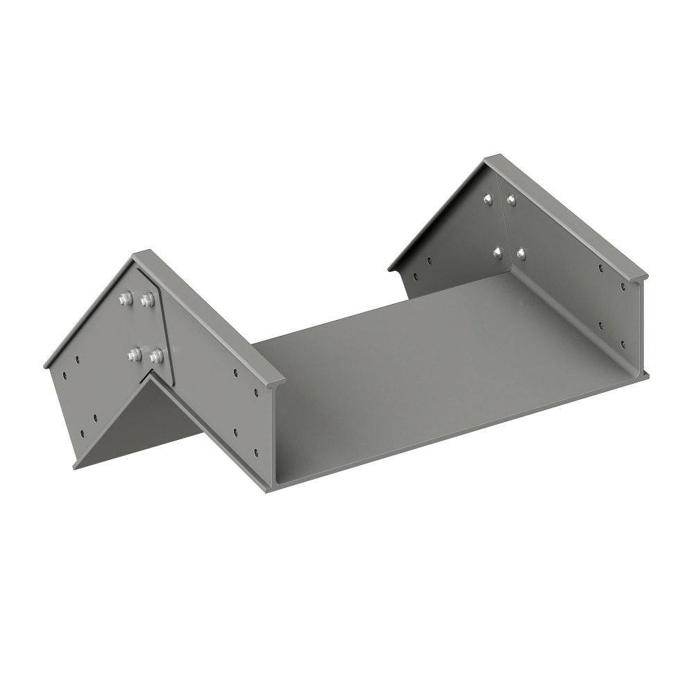 Угол вертикальный внешний 45 градусов 200x50, стеклопластик