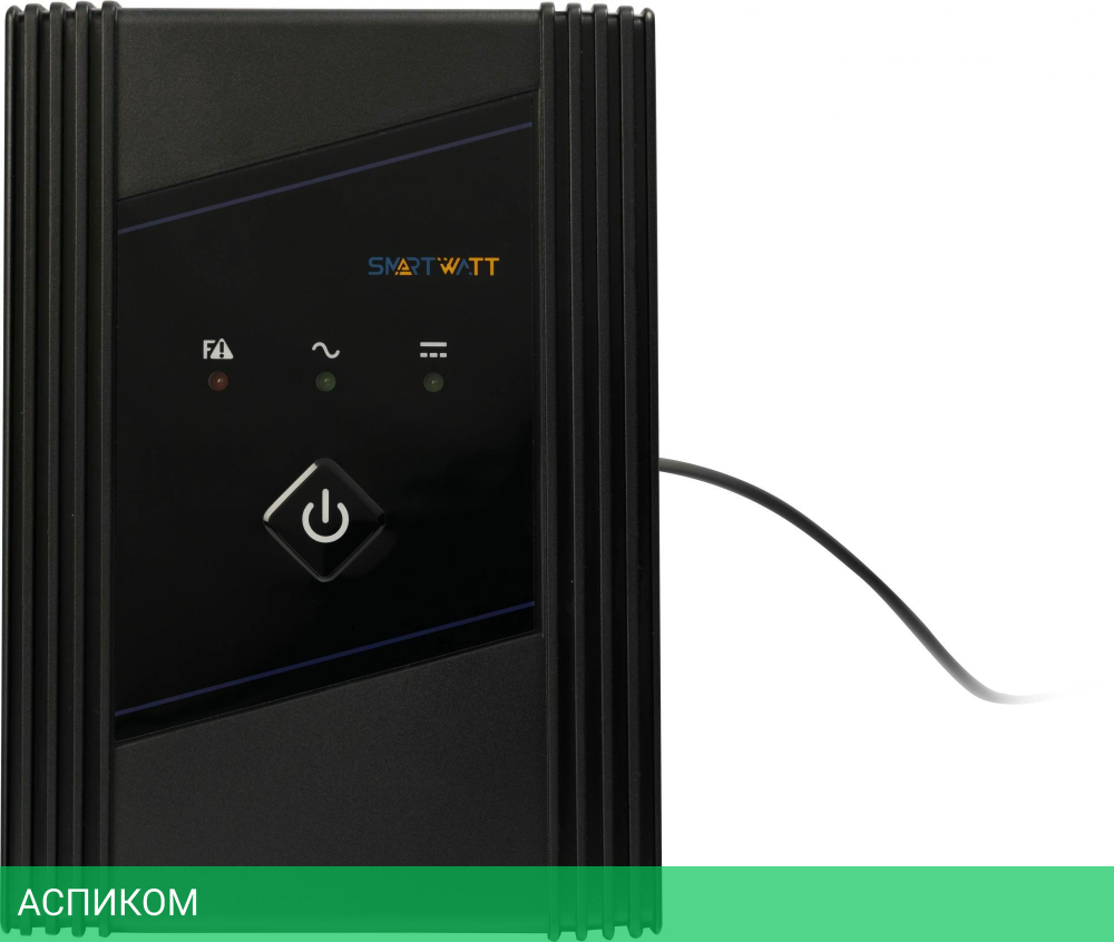 Источник бесперебойного питания Smartwatt Uni 650 черный (3703020390006)