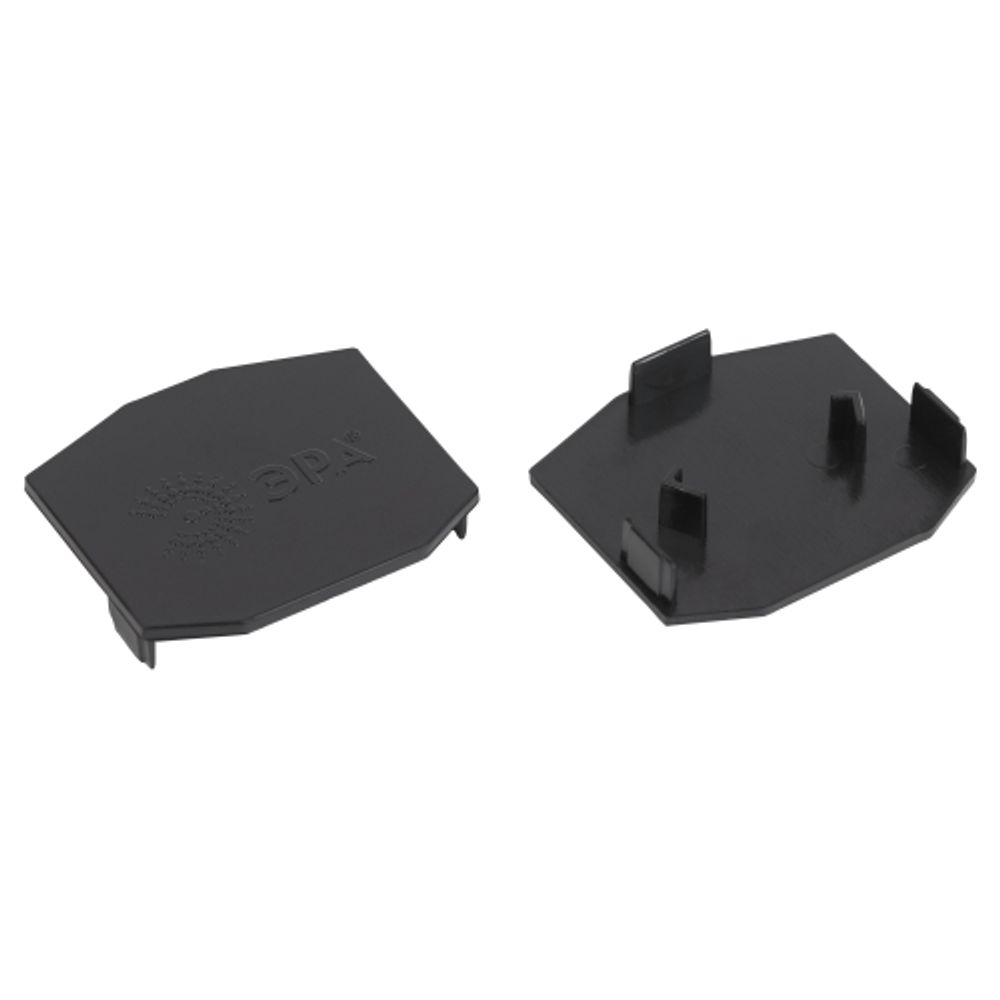 Заглушка ЭРА TRM-PC20-EC BK для магнитного шинопровода пластиковая черная для системы NOVA ver.1 | Магнитный шинопровод и аксессуары