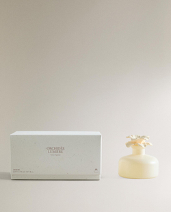 Zara Home ORCHIDÉE LUMIÈRE CERAMIC AIR FRESHENER — ароматический диффузор с тростниковыми палочками, Орхидея Света, 150 мл