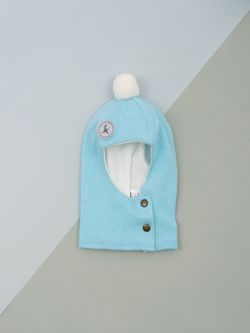 Шлем летний трикотажный (Голубой) БОН-БОН