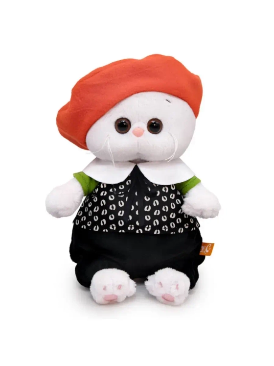 Мягкая игрушка Кошечка Ли Ли в контрастном комплекте 20 см