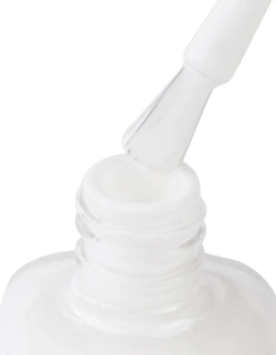 IQ BEAUTY Лак для ногтей профессиональный укрепляющий с биокерамикой #002, 12.5 мл Белый