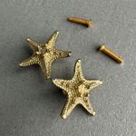 Ручка-кнопка MOS006 brass