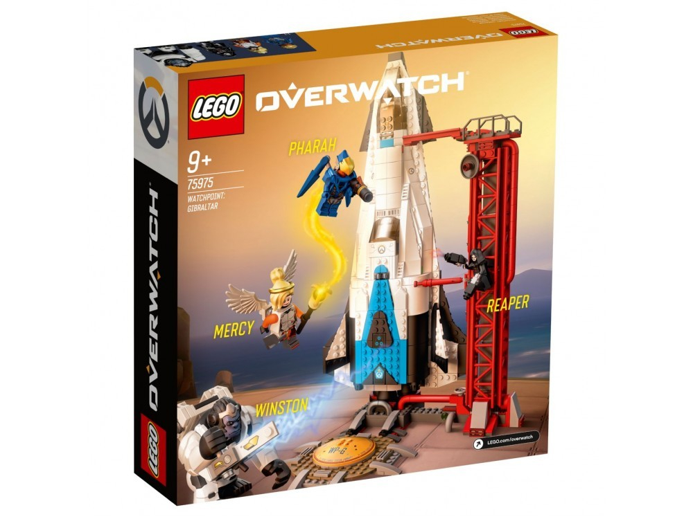 LEGO Overwatch: Дозорный пункт: Гибралтар 75975 — Watchpoint: Gibraltar — Лего Овервотч