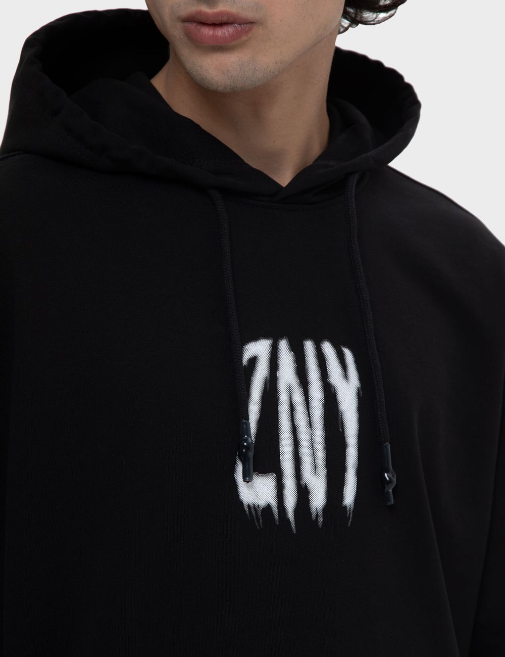 Худи ZNY TAG LOGO Черный