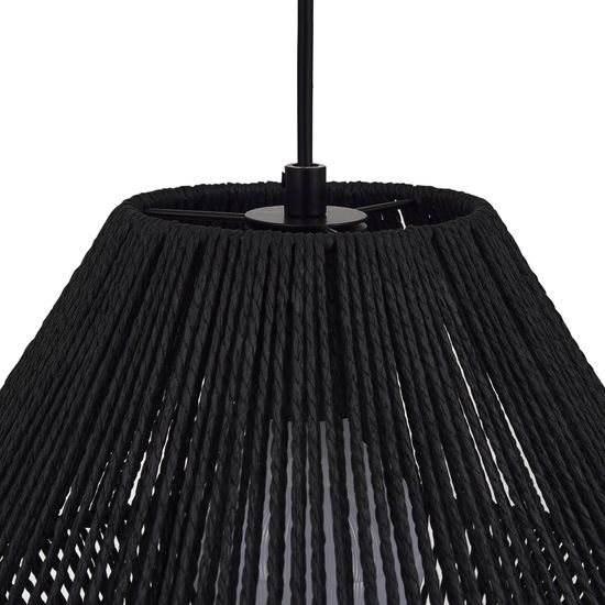 SLE6025-403-01 Светильник подвесной черный/черный E27 1*40W ETTAN