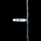 Светодиодная гирлянда с колпачком 100 холодных белых LED ламп 10 м., 24В., прозрачный провод ПВХ, IP65, LTC (PST100CAP-10-1W)