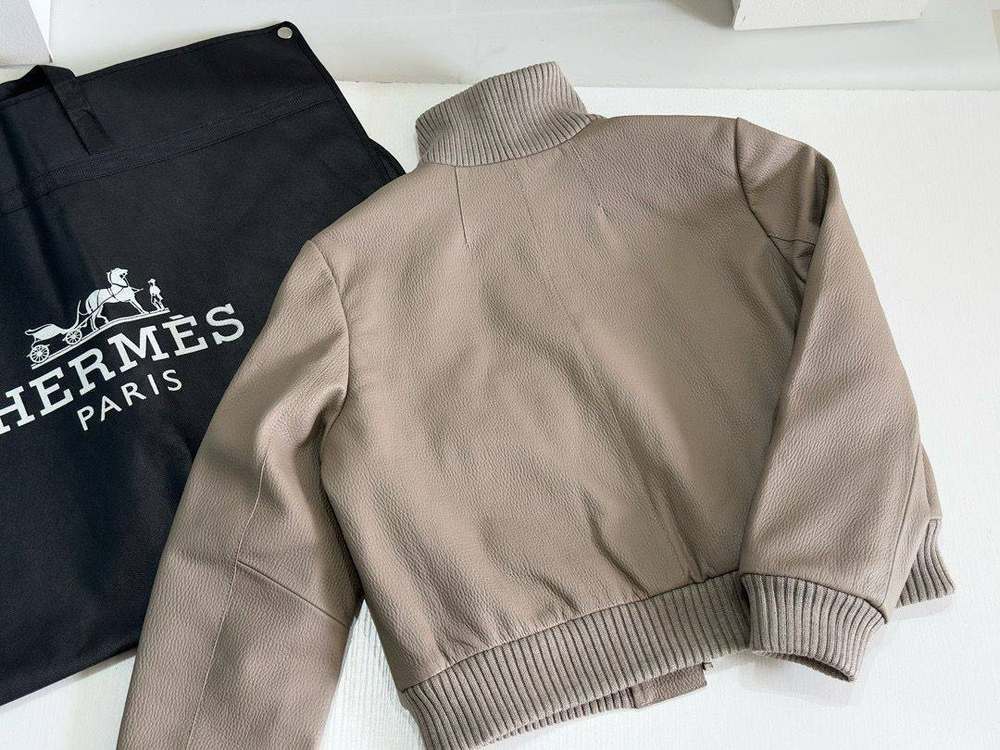 Кожаная куртка Hermes