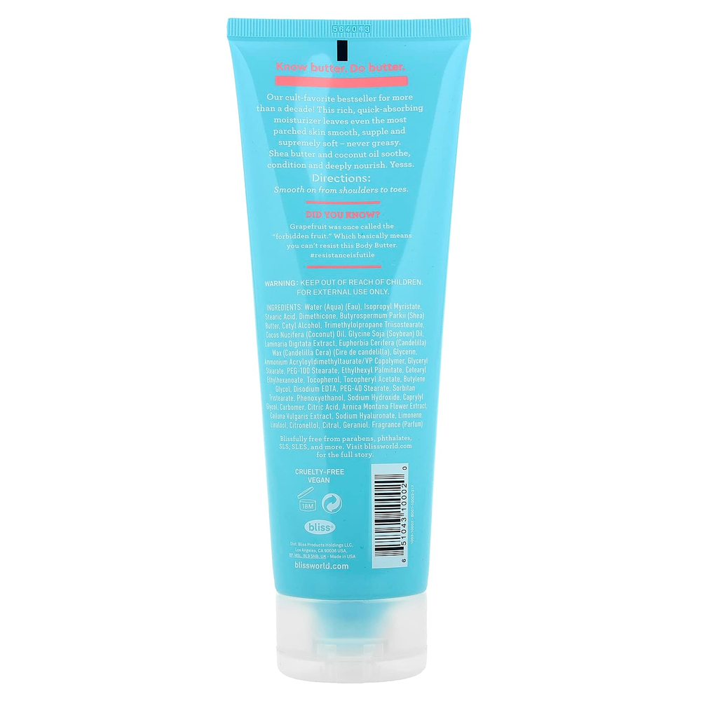 Bliss, Масло для тела, грейпфрут и алоэ, 200 мл (6,7 жидк. Унции)