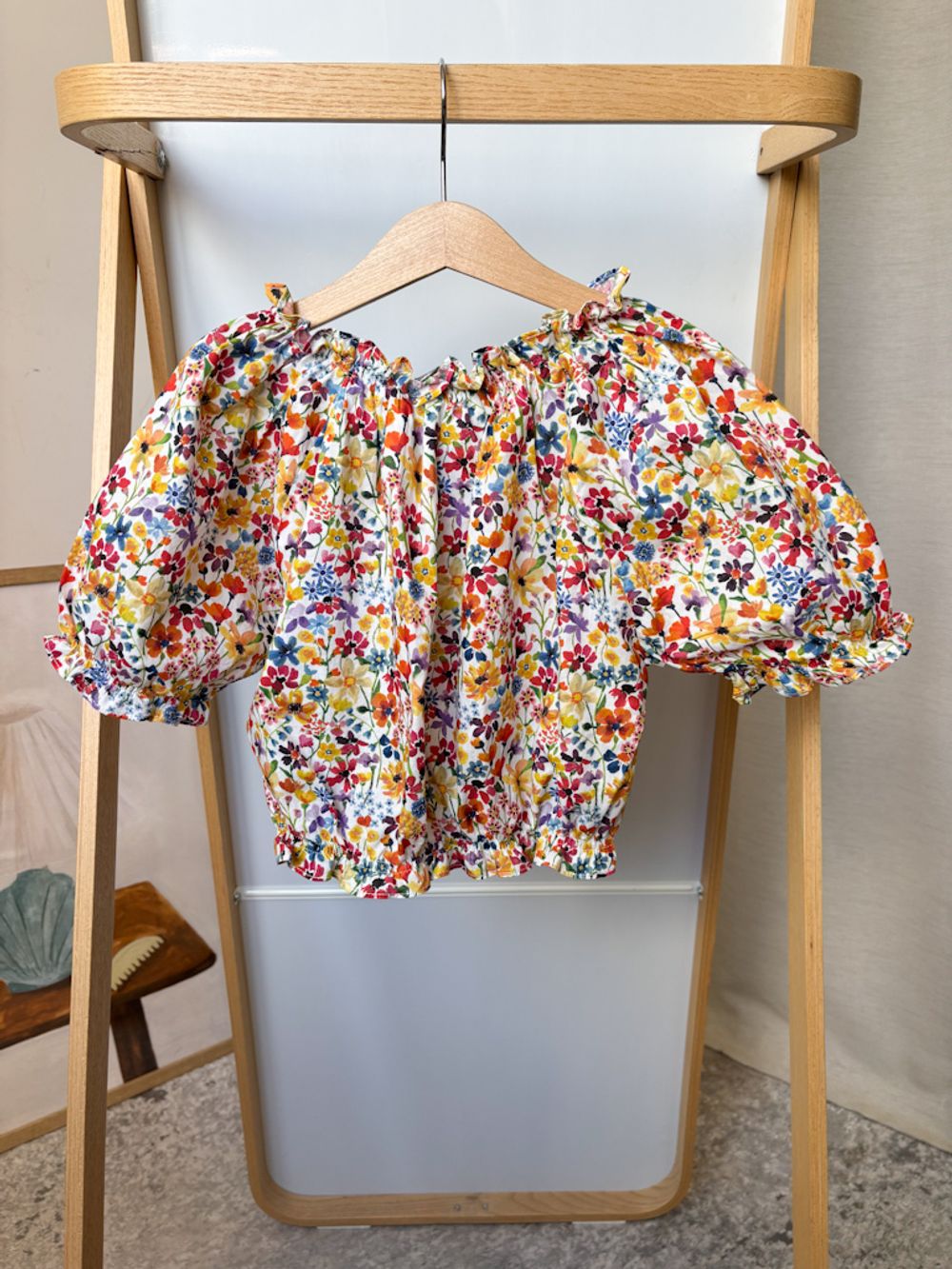 Хлопковая блузка Il Gufo, 128