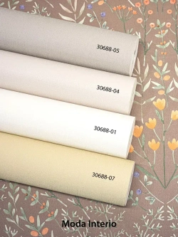 Обои флизелиновые, веточки на коричневом, прованс, метровые, для гостиной, Palantine (Moda interio)