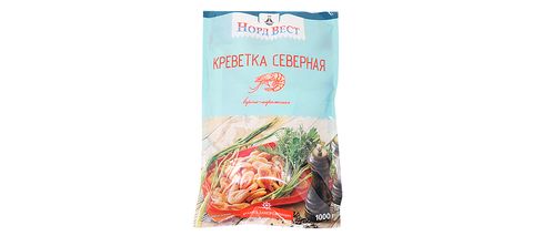 Креветки северные (90+ шт/кг), Карат, Мурманск, 1 кг