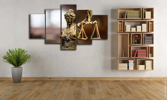 Модульная картина "Фемида правосудия"