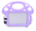 Доска для рисования магн. ч/б, 2 штампика, в ассортименте, пакет