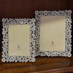 Рамка для фото 10х15 см Цветы платина S L'objet