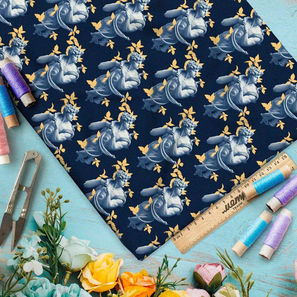 Ткань премиум мембрана вдохновение античности