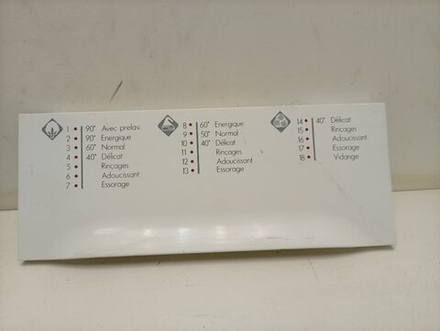 WDN2067WF кт37 Крышка дозатора порошка стиральной машины Indesit 160075830 б/у