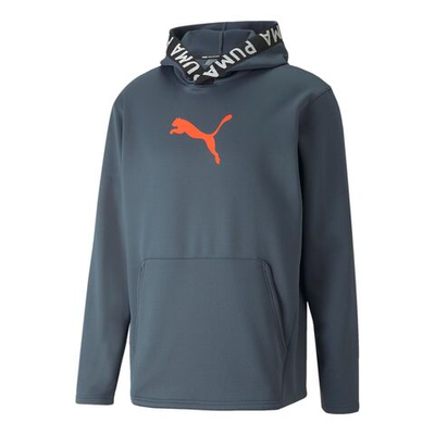 Мужская кофта теннисная Puma Power Fleece Hoody Men - Grey