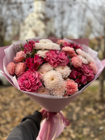 Букет с розой Кантри Блю