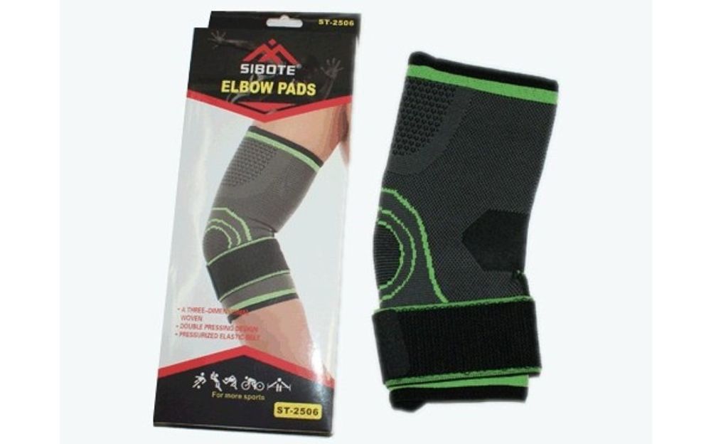 Аксессуары для тенниса СУППОРТ SIBOTE СУППОРТ ЛОКТЕВОЙ С БИНТОМ .