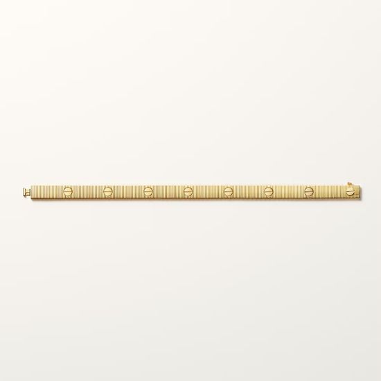 Браслет Cartier LOVE Unlimited Bracelet flexible в желтом золоте