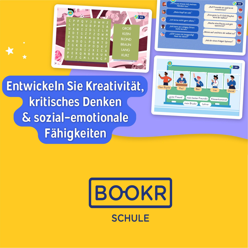 BOOKR Schule (Подписка 1 год) + уч. кабинет (Спец цена*)